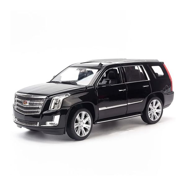Mô hình xe Cadillac Escalade 1:24 Welly- 24084W- Black