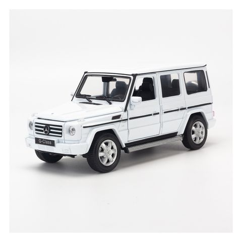  Mô hình xe Mercedes G500 1:24 Welly 24012W- White 