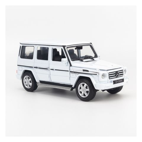  Mô hình xe Mercedes G500 1:24 Welly 24012W- White 