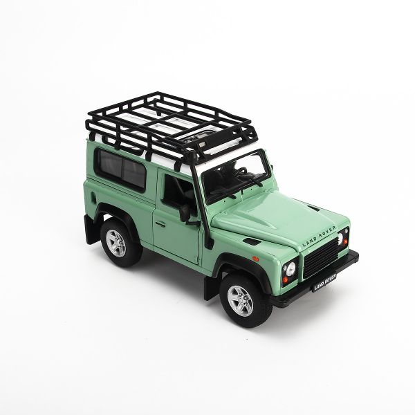 Mô hình xe Land Rover Defender Offroad Edittion 1:24 Welly Green