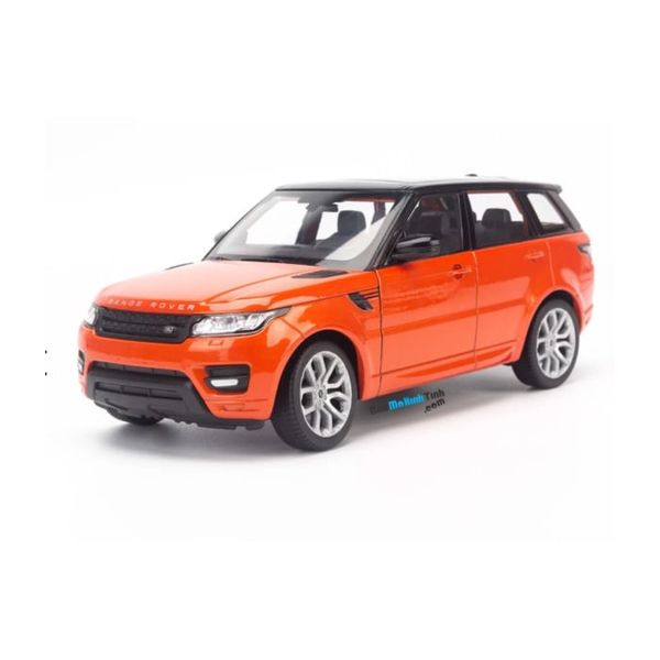 Mô hình xe Land Rover Range Rover Sport 1:24 Welly- 24059W- Orange