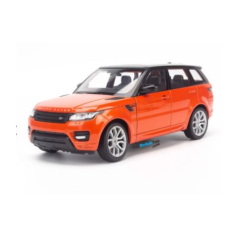  Mô hình xe Land Rover Range Rover Sport 1:24 Welly- 24059W- Orange 