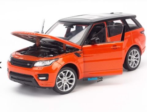  Mô hình xe Land Rover Range Rover Sport 1:24 Welly- 24059W- Orange 