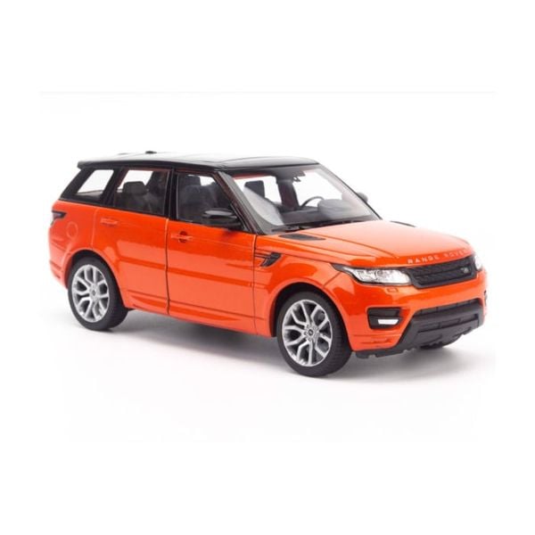 Mô hình xe Land Rover Range Rover Sport 1:24 Welly- 24059W- Orange