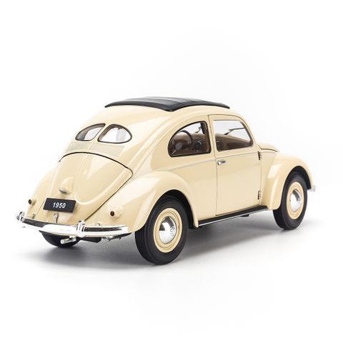  Mô hình Volkswagen Classic Beetle 1:18 Welly- 18040W-Cream 