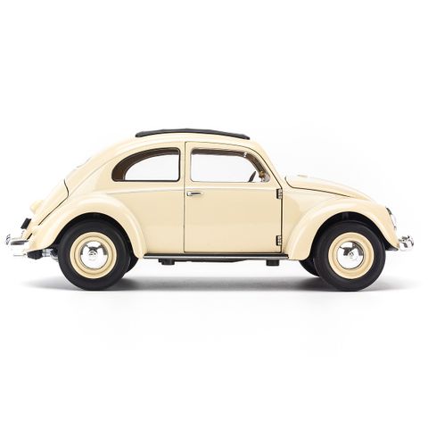  Mô hình Volkswagen Classic Beetle 1:18 Welly- 18040W-Cream 