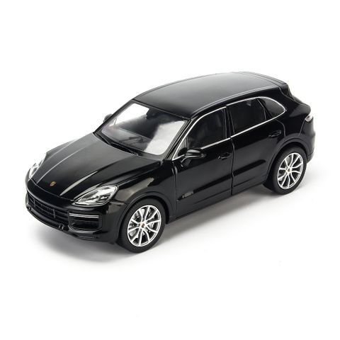  Mô hình xe Porsche Cayenne Turbo 1:24 Welly- 10115- Black 