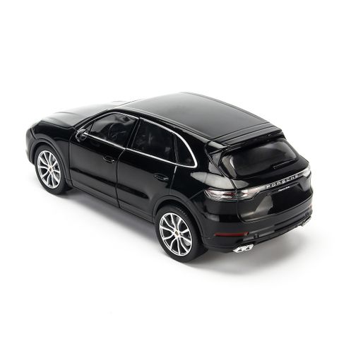  Mô hình xe Porsche Cayenne Turbo 1:24 Welly- 10115- Black 