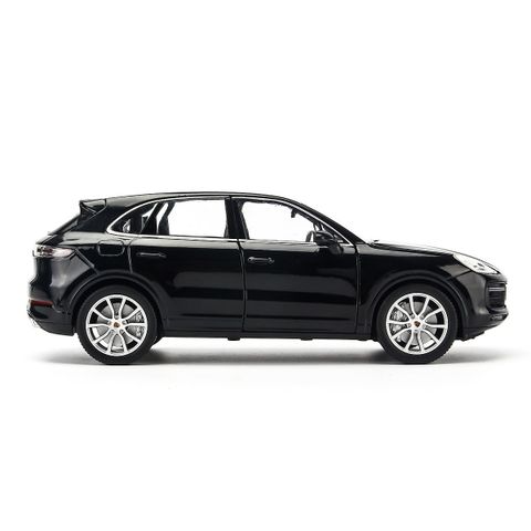  Mô hình xe Porsche Cayenne Turbo 1:24 Welly- 10115- Black 