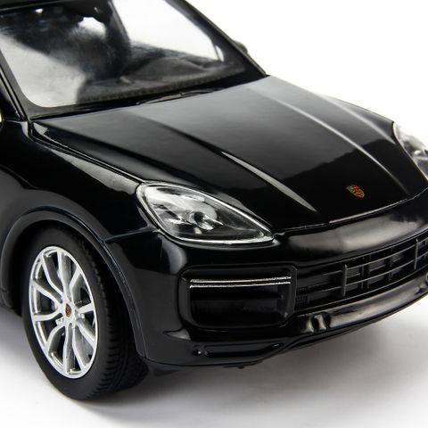  Mô hình xe Porsche Cayenne Turbo 1:24 Welly- 10115- Black 