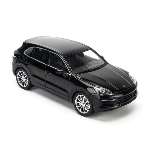  Mô hình xe Porsche Cayenne Turbo 1:24 Welly- 10115- Black 