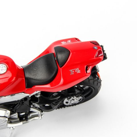  Mô hình xe mô tô MV Agusta F4S 1:18 Welly- 12153- Red 