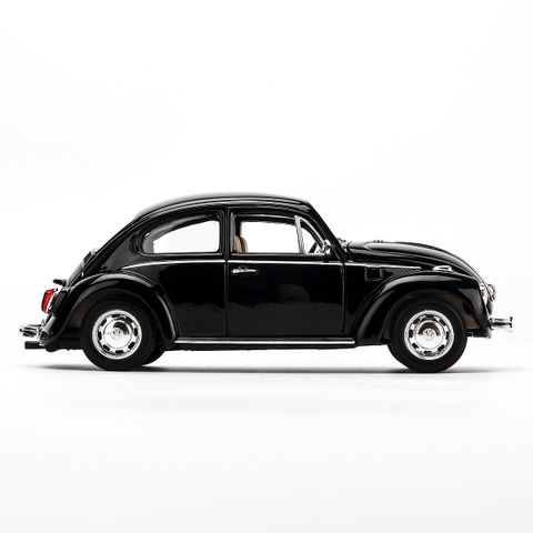  Mô hình xe Volkswagen Classic Beetle 1:24 Welly Black 