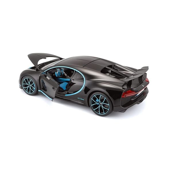 Mô hình xe BBUGATTI CHIRON( ĐEN) 18-11040BK-1:18