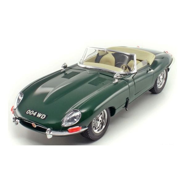 Mô hình oto JAGUAR E CABRIO 1961- xanh 1:18