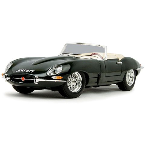  18-12046- 1:18 JAGUAR ''E'' CABRIO. (1961)( XANH) 