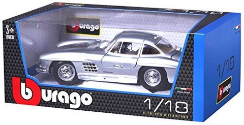  Mô hình oto MERCEDES BENZ 300 SL (1954)( Sliver) 18-12047- 1:18 