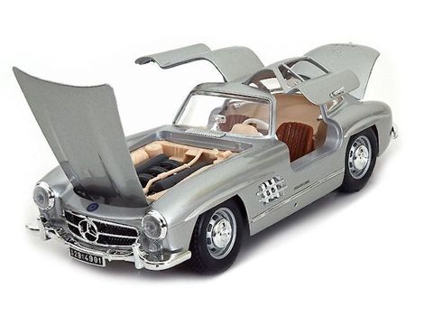  Mô hình oto MERCEDES BENZ 300 SL (1954)( Sliver) 18-12047- 1:18 