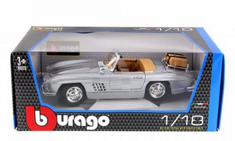  18-12049- 1/18 MERCEDES BENZ 300 SL TOURING (1957)Sliver 