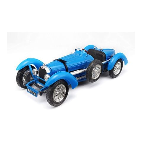  Mô hình xe oto Bugatti Grade 59 Year 1934 blue 