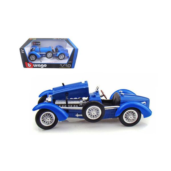 Mô hình xe oto Bugatti Grade 59 Year 1934 blue