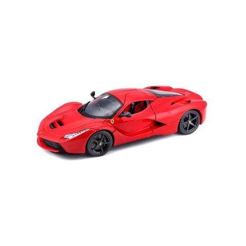  Mô hình xe laferrari đỏ và đen 