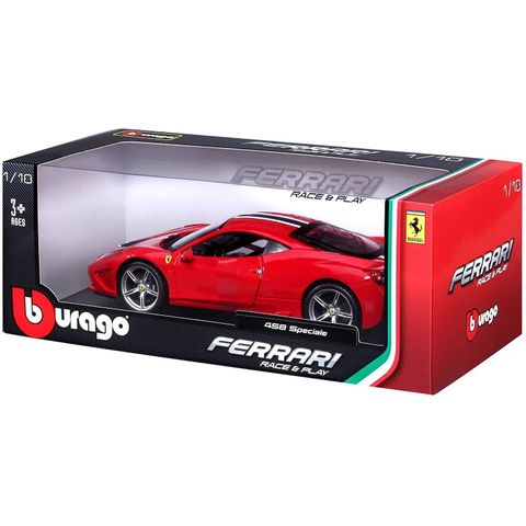  Mô hình siêu xe Ferrari California T 458 màu vàng 