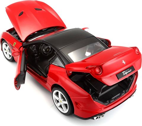  Mô hình oto Ferrari California T Roof Closed Red 1/18 Burago 