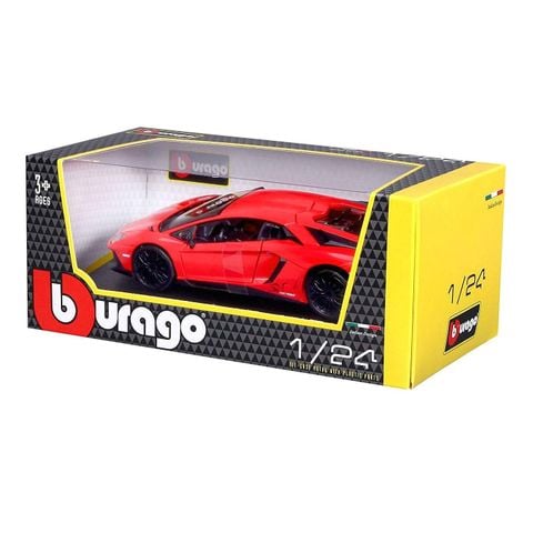  18-21079- 1:24 LAMBORGHINI AVENTADOR LP 750-4 SV( ĐỎ) 