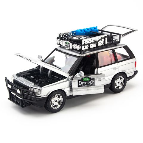  Mô hình xe oto BBURAGO 1/24 SCALE RANGE ROVER SAFARI MODEL 