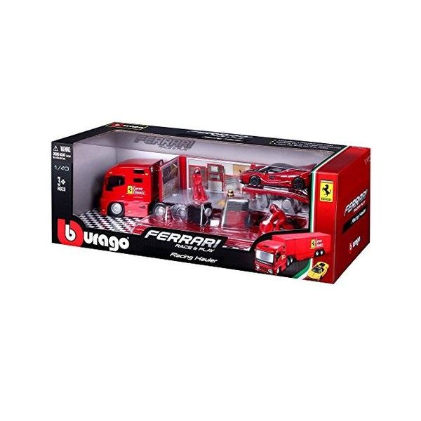 23win08 com xe tải vận chuyển Ferrari Race & Play
