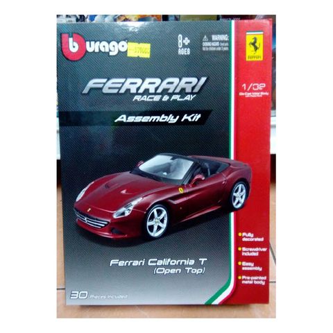 Bộ lắp ghép xe California T mui trần tỉ lệ 1:32