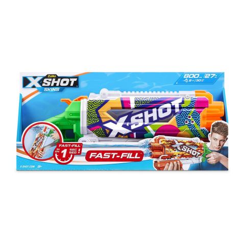  X11855A Đồ chơi phun nước thần công Xshot Skins 800ml - Ripple 