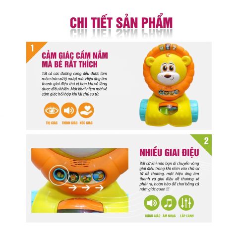  XE TẬP ĐI SƯ TỬ KẾT HỢP XE CHÒI CHÂN SCOOTER WINFUN 