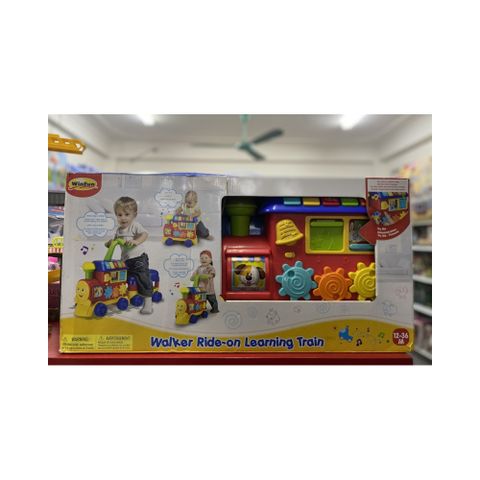  Xe chòi chân, tập đi hình tàu hoả kết hợp 2 trong 1 cho bé Winfun 0803 