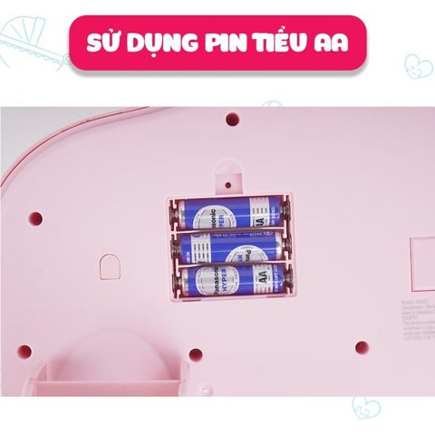  Đàn piano cổ điển WinFun màu hồng kèm mic - 2045G 
