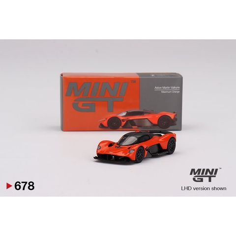  Xe mô hình MINI GT 1/64 Aston Martin Valkyrie Maximum Orange 