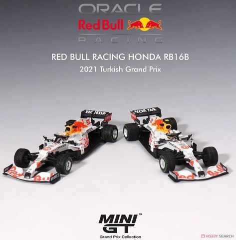  MINI GT 1/64 Red Bull RB16B 2021 Third Place Winner #11 Turkish Grand Prix Sergio Perez 