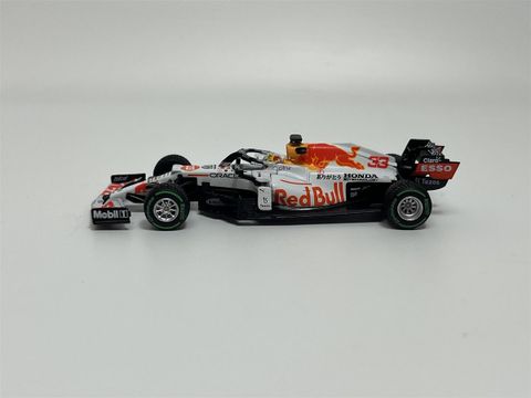  Xe mô hình MINI GT 1/64 Red Bull RB16B 2021 Second Place Winner #33 Turkish Grand Prix Max Verstappen 