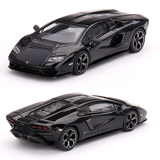 MINI GT 1/64 Lamborghini Countach LPI 800-4 Nero Maia Black