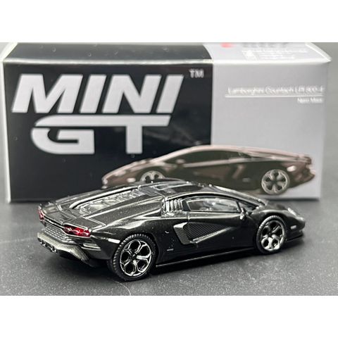  MINI GT 1/64 Lamborghini Countach LPI 800-4 Nero Maia Black 