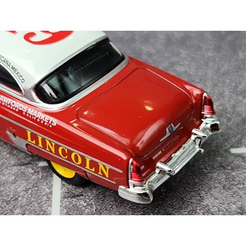  Xe mô hình Mini GT #611 Lincoln Capri 1954 Carrera Panamericana Class Winner 