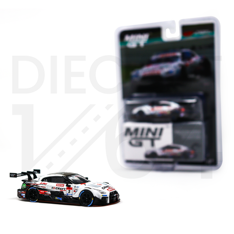  Mini GT 1/64 Nissan GT-R Nismo GT500 Super GT Series 2021#3 NDDP Racing 