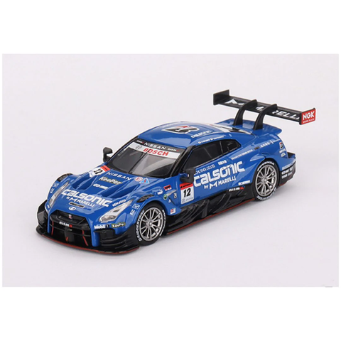  Mô hình xe Mini GT Nissan GTR Nismo GT500 #12 Team Impul 2021 Super GT Series 