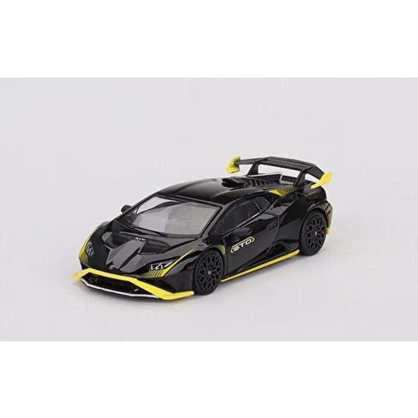 MINI GT 1/64 Lamborghini Huracan STO Nero Noctis (LHD)