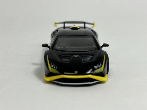 Xe mô hình MINI GT 1/64 Lamborghini Huracan STO Nero Noctis (LHD) 