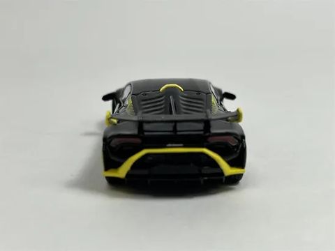  Xe mô hình MINI GT 1/64 Lamborghini Huracan STO Nero Noctis (LHD) 