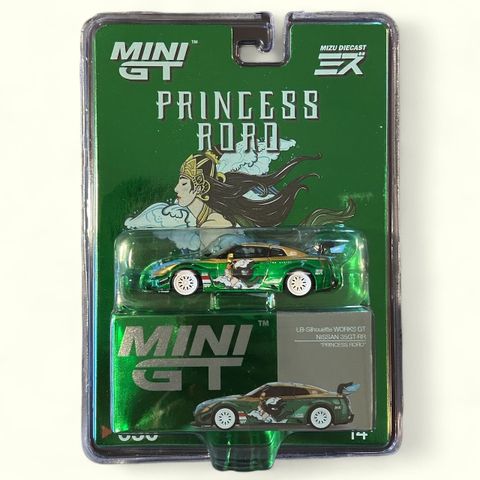  Xe mô hình Mini GT 1/64 LB-Silhouette WORKS GT NISSAN 35GT-RR Ver.2 “PRINCESS RORO” MGT00650 