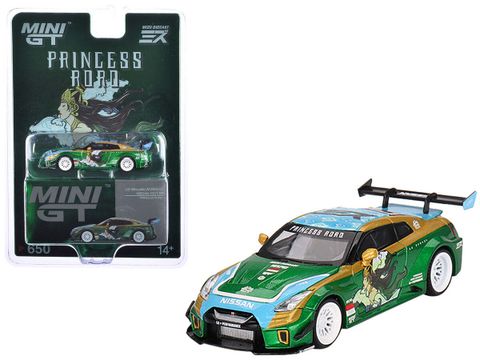  Xe mô hình Mini GT 1/64 LB-Silhouette WORKS GT NISSAN 35GT-RR Ver.2 “PRINCESS RORO” MGT00650 