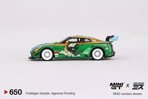  Xe mô hình Mini GT 1/64 LB-Silhouette WORKS GT NISSAN 35GT-RR Ver.2 “PRINCESS RORO” MGT00650 